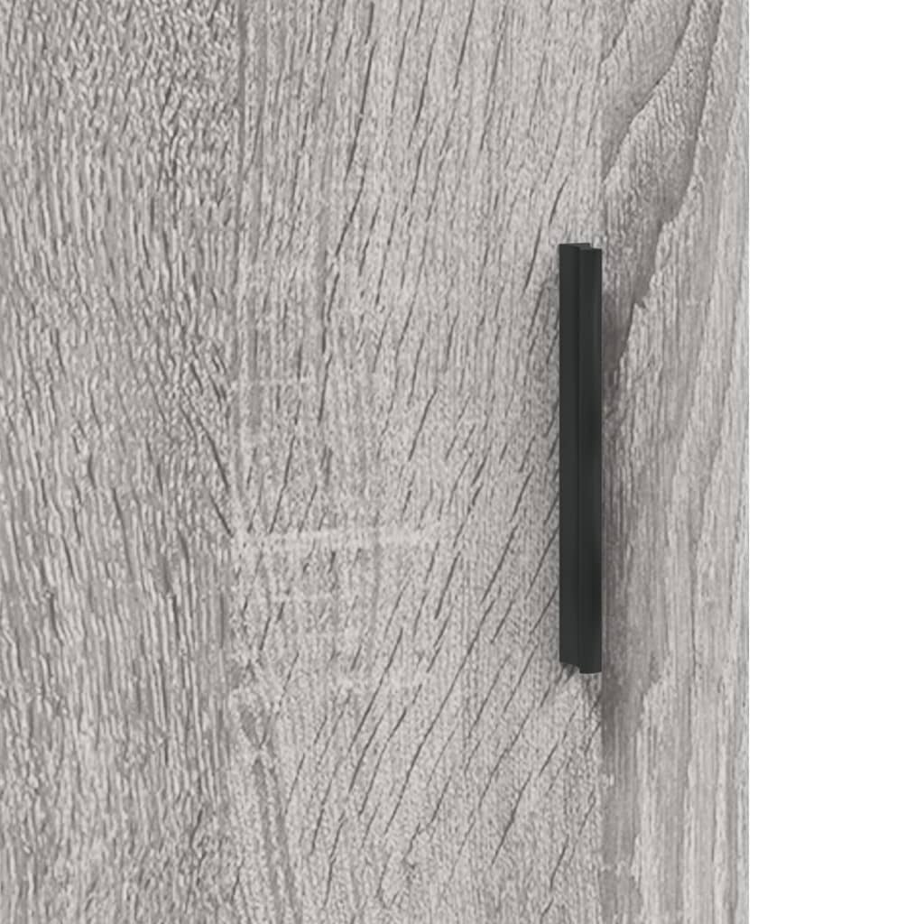 Wall Cabinet Grey Sonoma 60x31x70 cm Engineered Wood