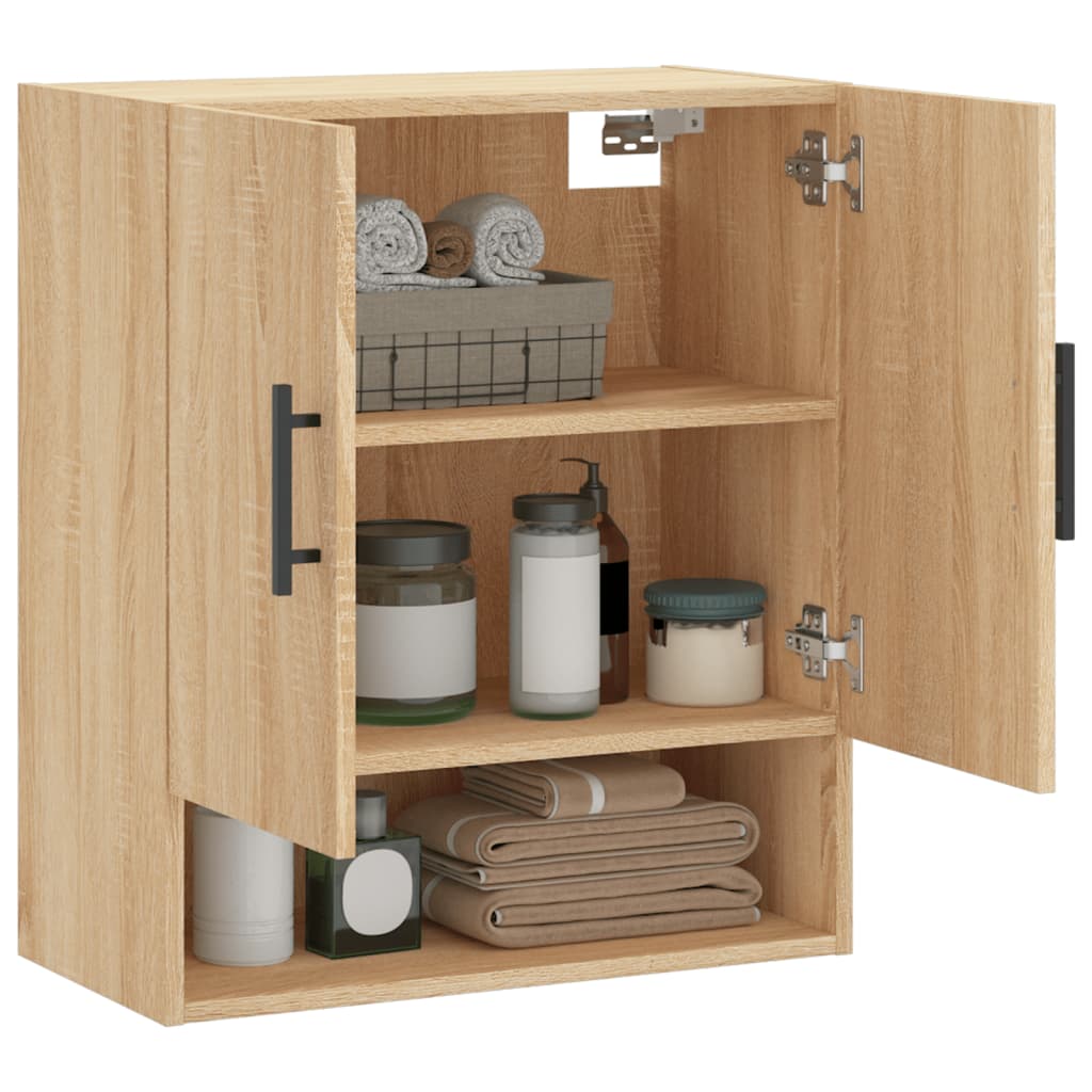 Wall Cabinet Sonoma Oak 60x31x70 cm Engineered Wood