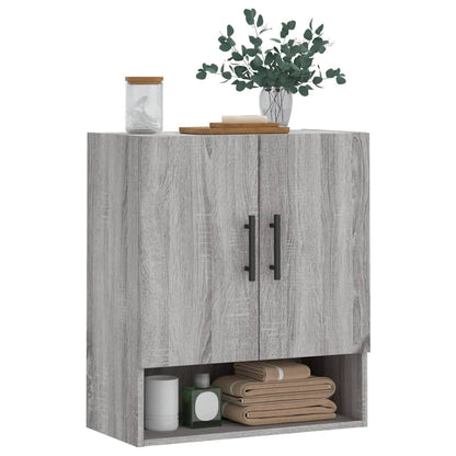 Wall Cabinet Grey Sonoma 60x31x70 cm Engineered Wood