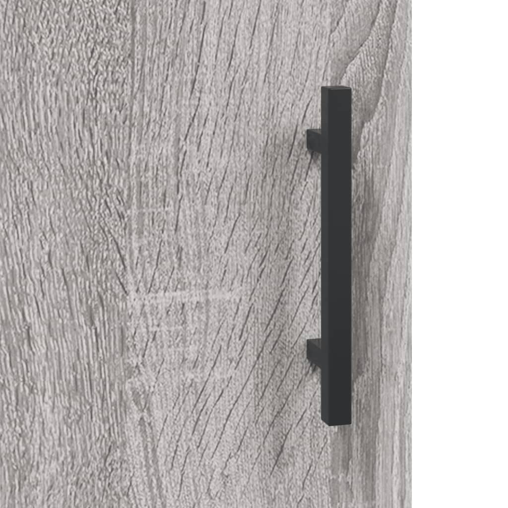 Wall Cabinet Grey Sonoma 60x31x70 cm Engineered Wood