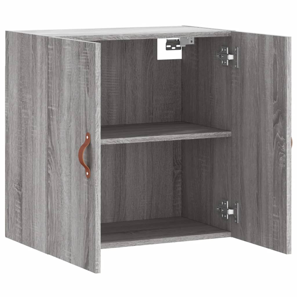 Wall Cabinet Grey Sonoma 60x31x60 cm Engineered Wood