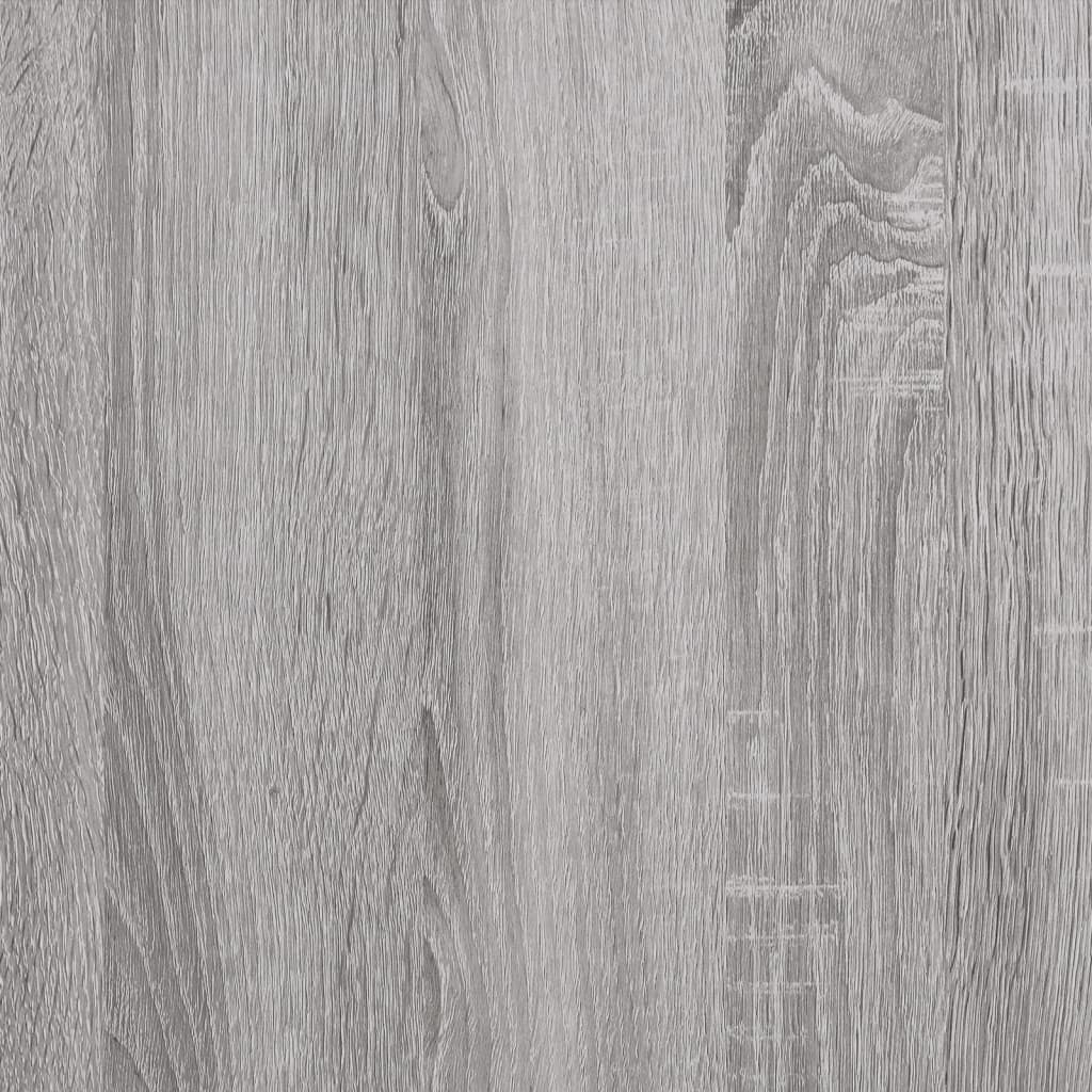 Wall Cabinet Grey Sonoma 60x31x60 cm Engineered Wood