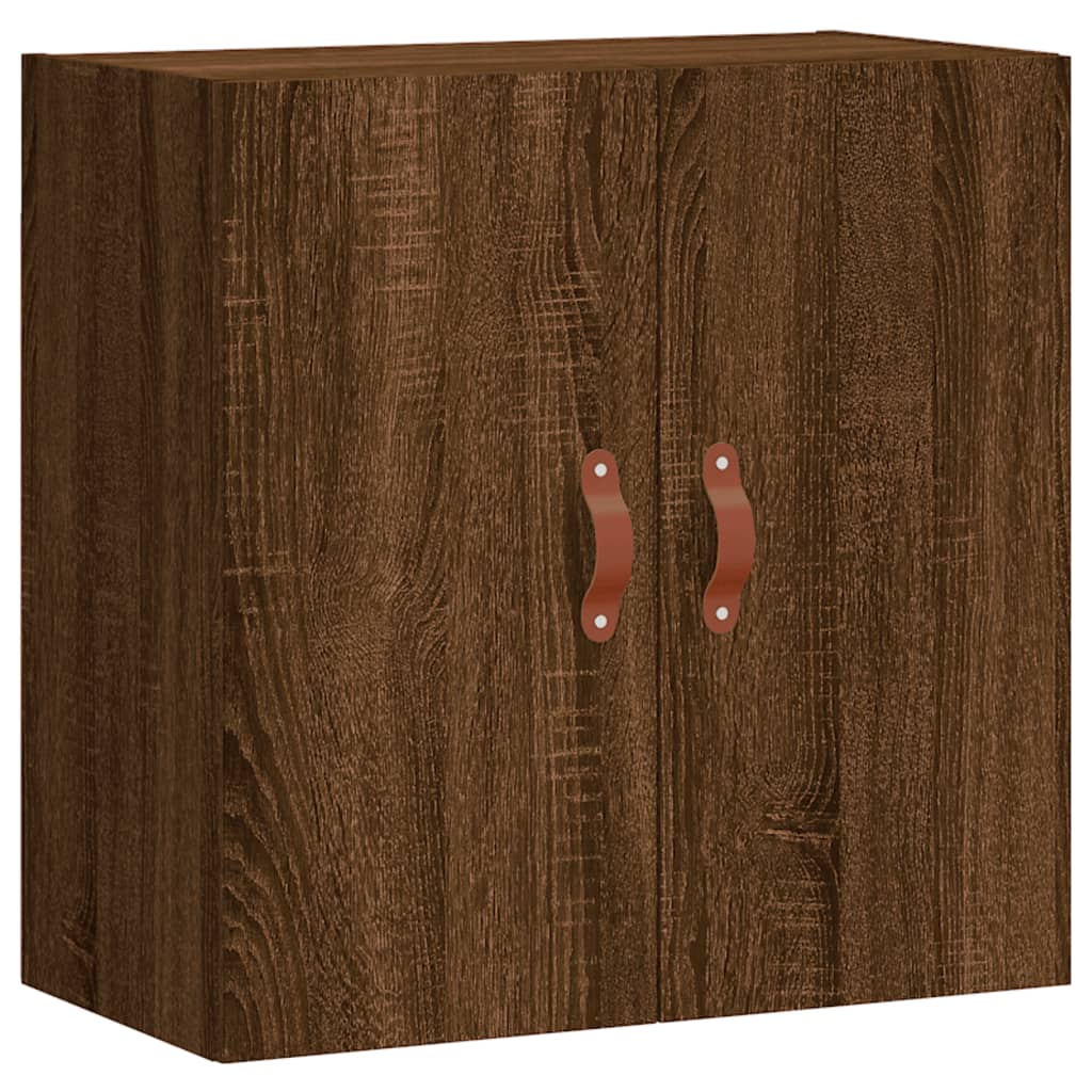 Wall Cabinet Brown Oak 60x31x60 cm Engineered Wood