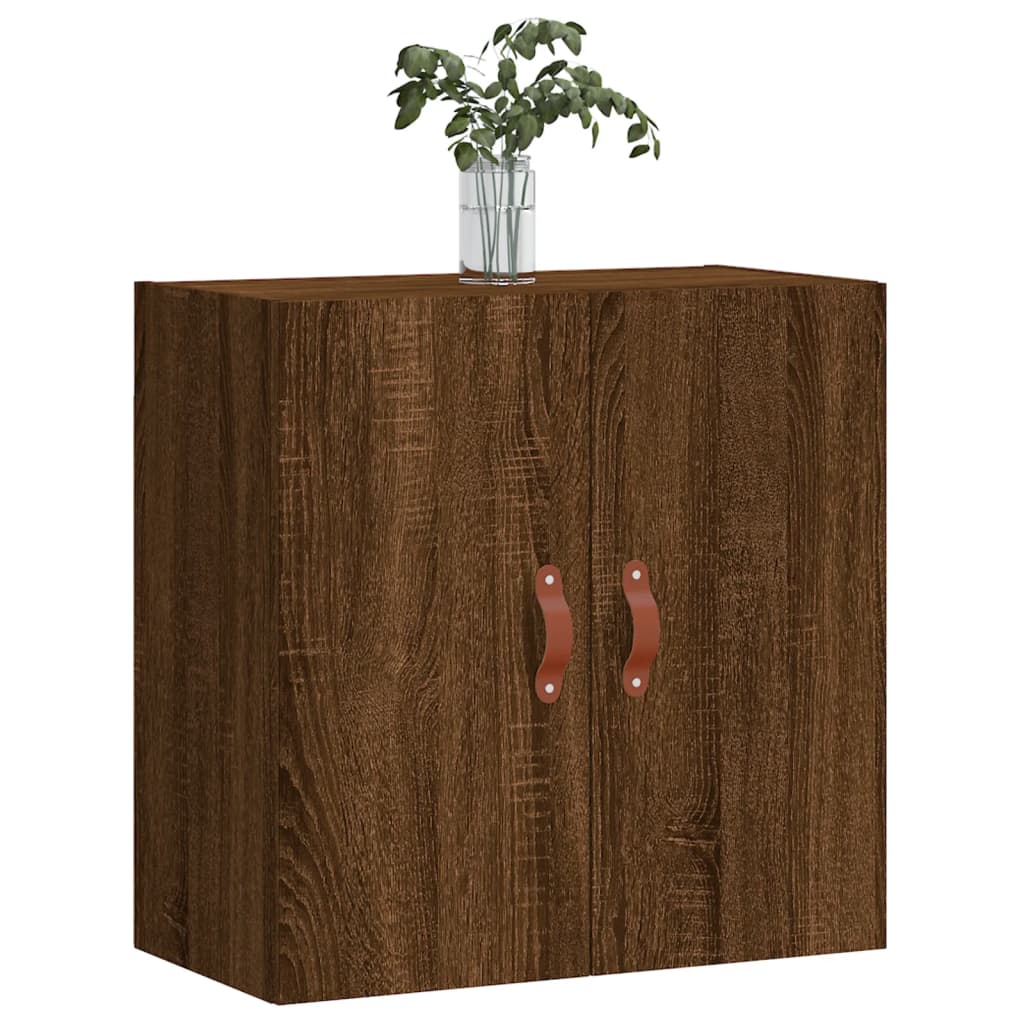 Wall Cabinet Brown Oak 60x31x60 cm Engineered Wood