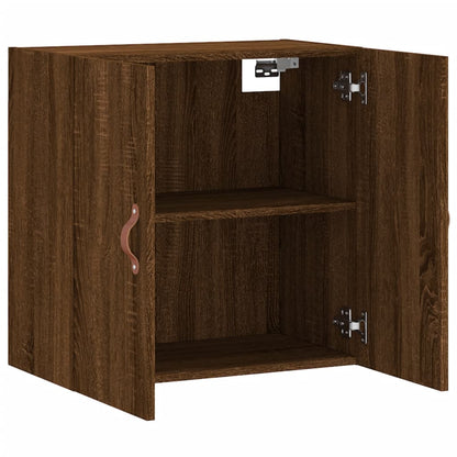 Wall Cabinet Brown Oak 60x31x60 cm Engineered Wood