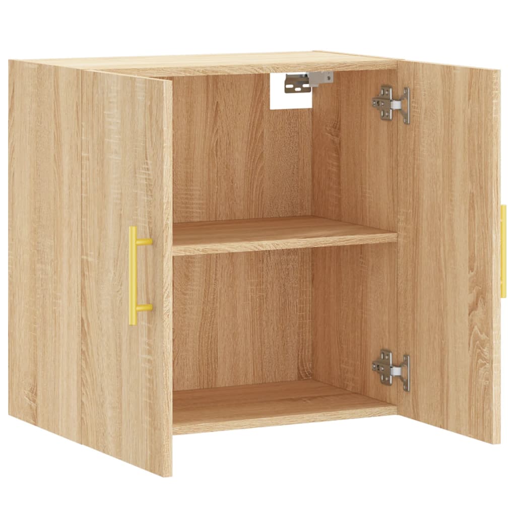 Wall Cabinet Sonoma Oak 60x31x60 cm Engineered Wood