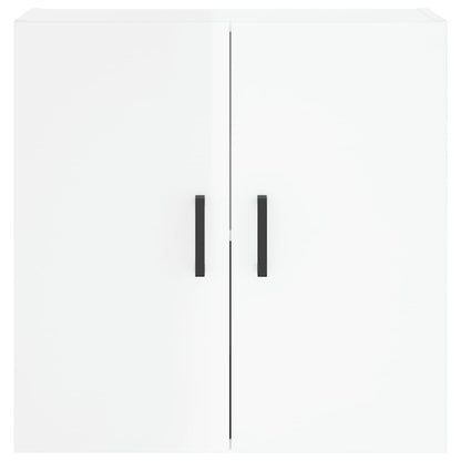 Wall Cabinet High Gloss White 60x31x60 cm Engineered Wood