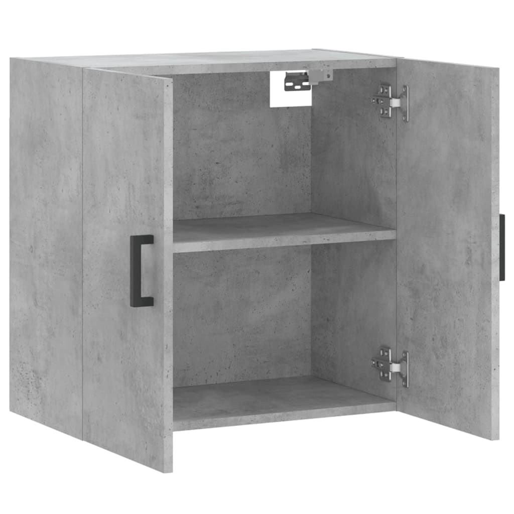 Wall Cabinet Concrete Grey 60x31x60 cm Engineered Wood