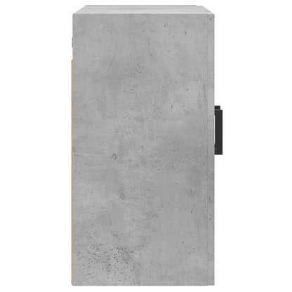 Wall Cabinet Concrete Grey 60x31x60 cm Engineered Wood