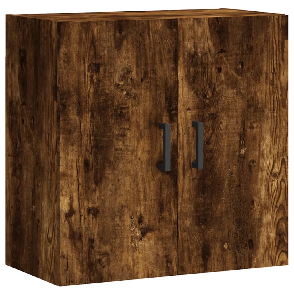 Wall Cabinet Smoked Oak 60x31x60 cm Engineered Wood