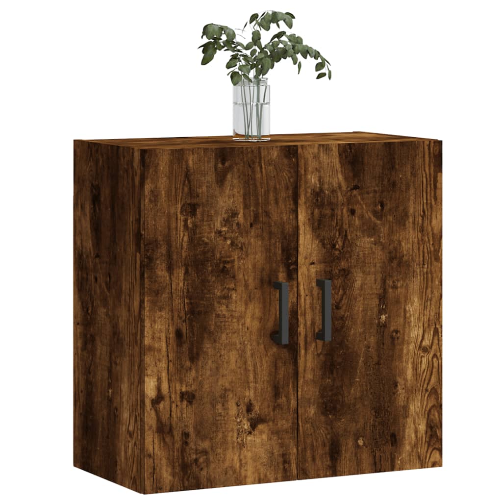 Wall Cabinet Smoked Oak 60x31x60 cm Engineered Wood