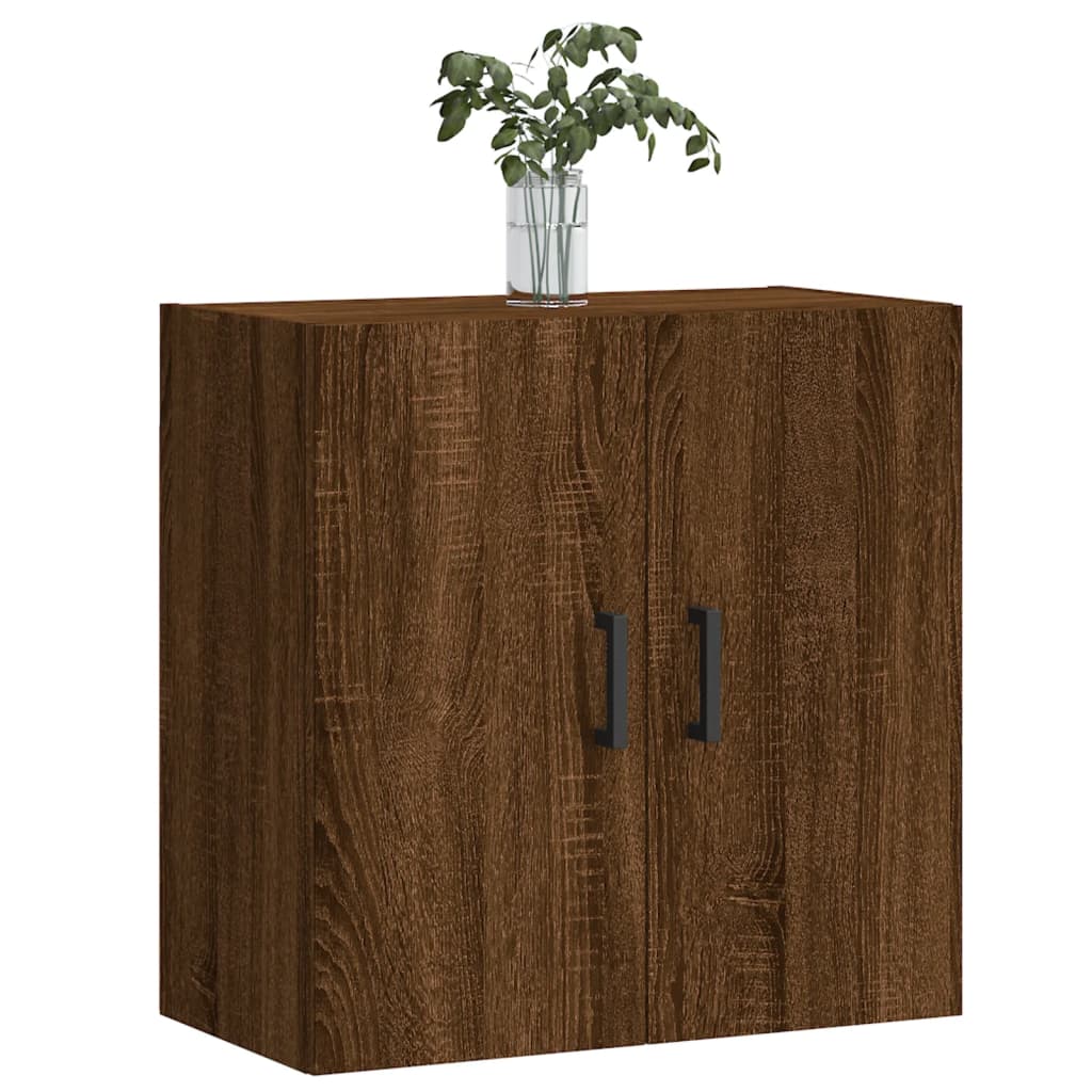 Wall Cabinet Brown Oak 60x31x60 cm Engineered Wood