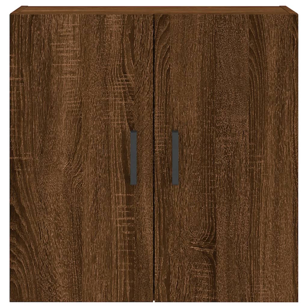 Wall Cabinet Brown Oak 60x31x60 cm Engineered Wood