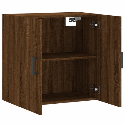 Wall Cabinet Brown Oak 60x31x60 cm Engineered Wood