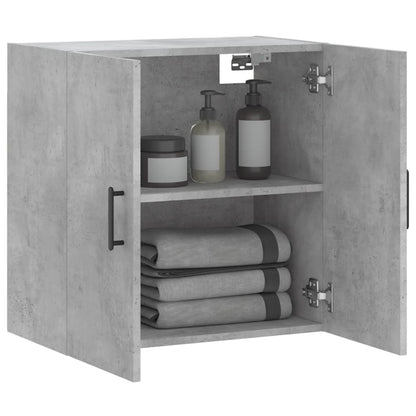 Wall Cabinet Concrete Grey 60x31x60 cm Engineered Wood