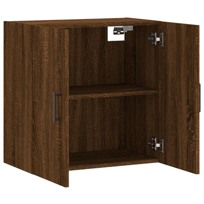 Wall Cabinet Brown Oak 60x31x60 cm Engineered Wood