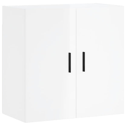 Wall Cabinet High Gloss White 60x31x60 cm Engineered Wood