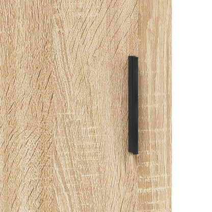 Wall Cabinet Sonoma Oak 60x31x60 cm Engineered Wood