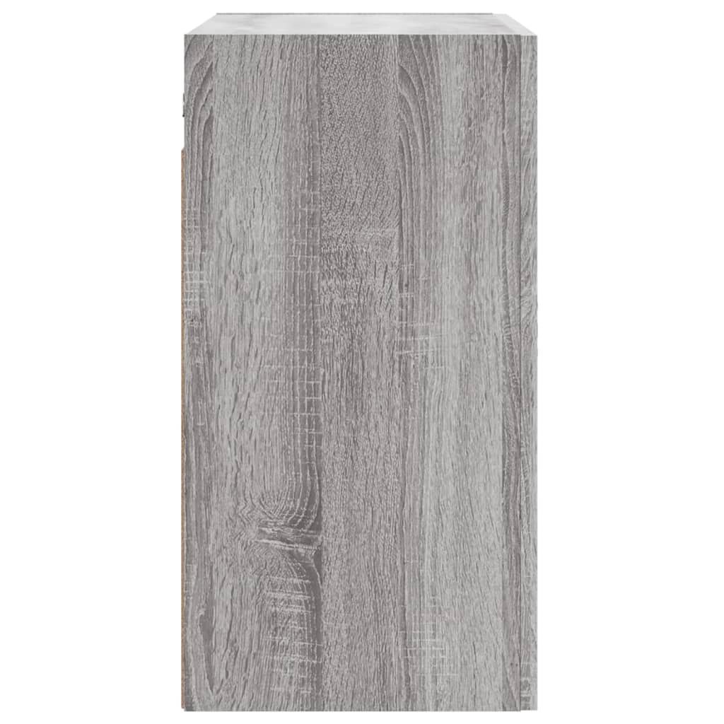 Wall Cabinet Grey Sonoma 60x31x60 cm Engineered Wood