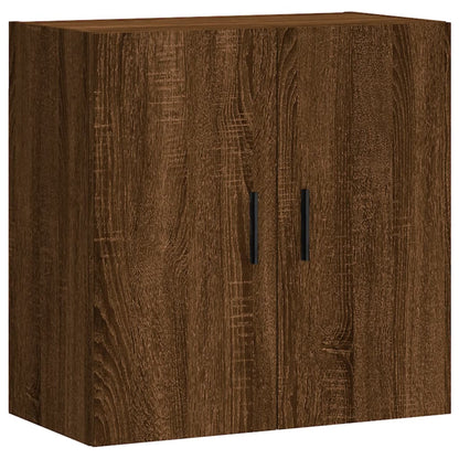 Wall Cabinet Brown Oak 60x31x60 cm Engineered Wood