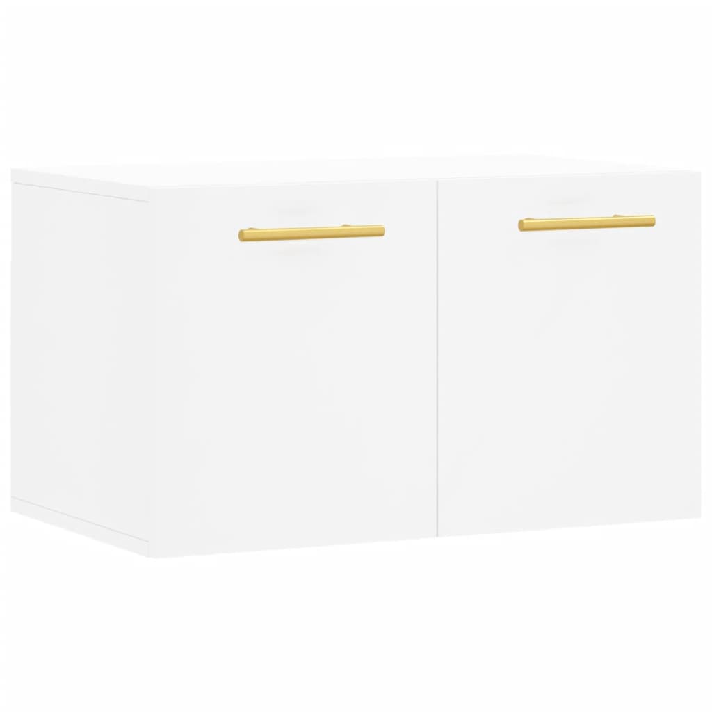 Wall Cabinet White 60x36.5x35 cm Engineered Wood