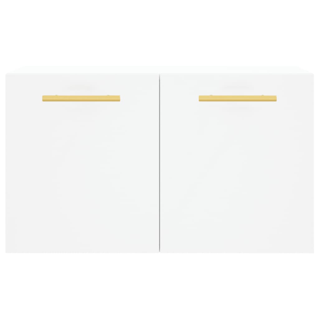 Wall Cabinet White 60x36.5x35 cm Engineered Wood