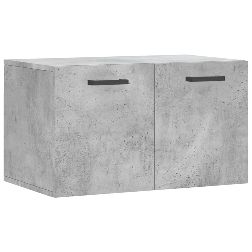 Wall Cabinet Concrete Grey 60x36.5x35 cm Engineered Wood