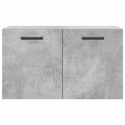 Wall Cabinet Concrete Grey 60x36.5x35 cm Engineered Wood