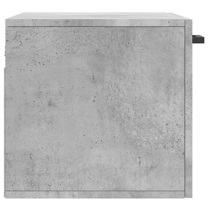 Wall Cabinet Concrete Grey 60x36.5x35 cm Engineered Wood