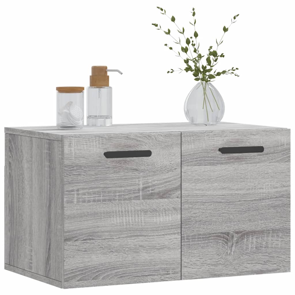 Wall Cabinet Grey Sonoma 60x36.5x35 cm Engineered Wood