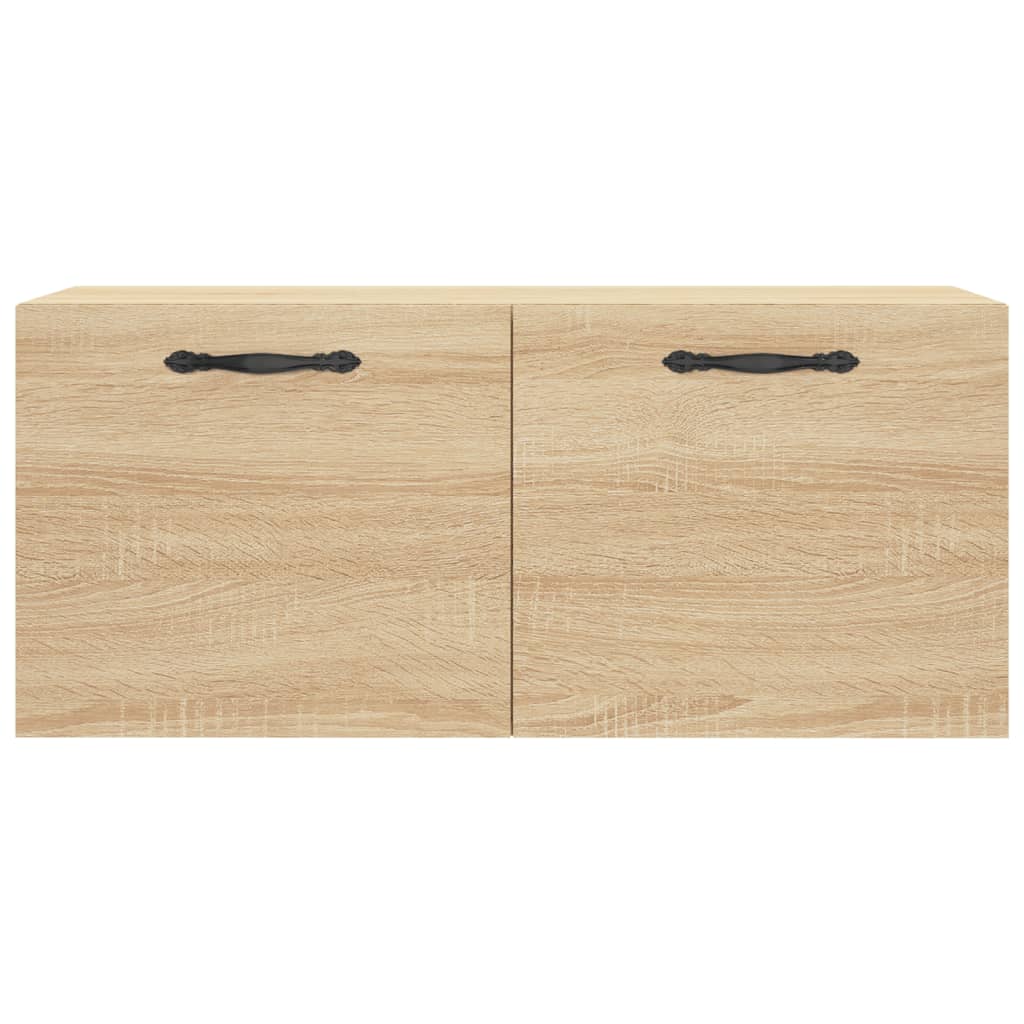 Wall Cabinet Sonoma Oak 80x36.5x35 cm Engineered Wood