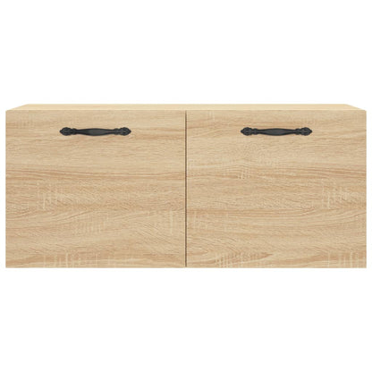 Wall Cabinet Sonoma Oak 80x36.5x35 cm Engineered Wood