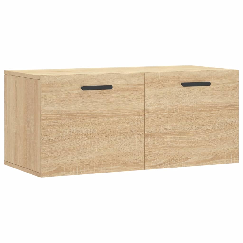 Wall Cabinet Sonoma Oak 80x36.5x35 cm Engineered Wood