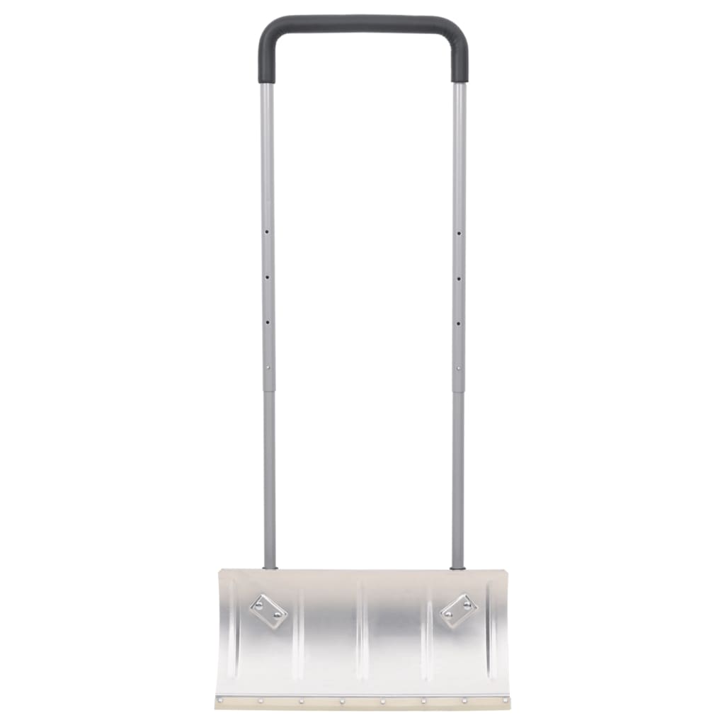 Snow Shovel with Extendable Handle Silver 61 cm Blade Steel