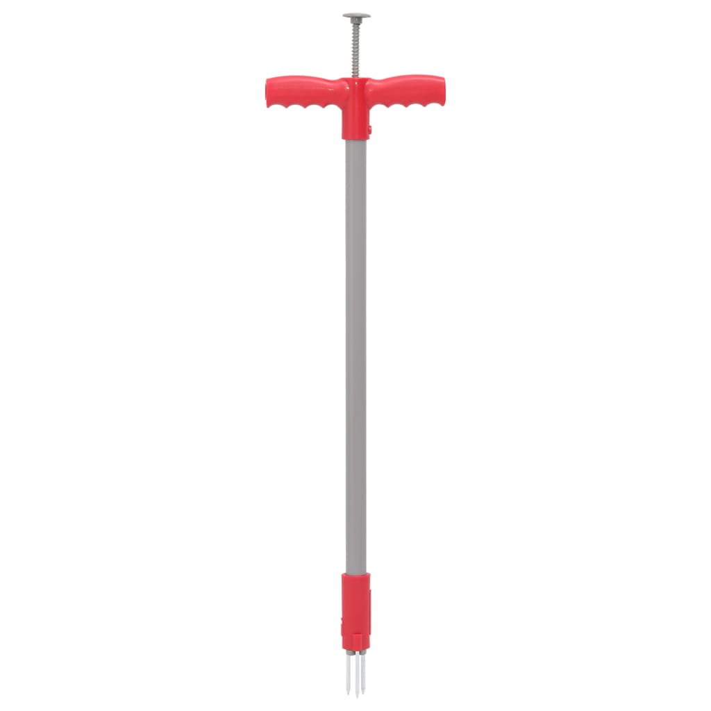 Weed Remover Red and Grey 93.5 cm Powder-coated Steel