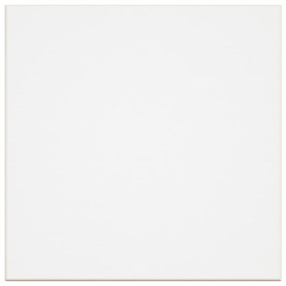 Stretched Canvases 12 pcs White Fabric and Solid Wood Pine