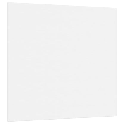 Stretched Canvases 12 pcs White Fabric and Solid Wood Pine