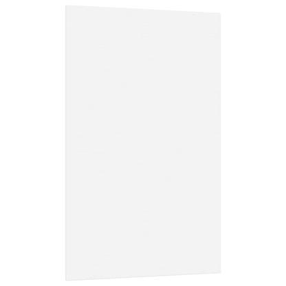 Stretched Canvases 12 pcs White Fabric and Solid Wood Pine