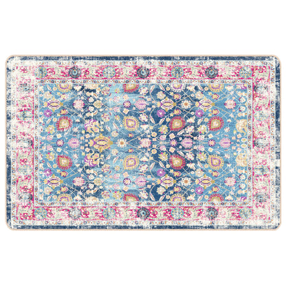 Rug Washable Multicolour 190x300 cm Anti Slip