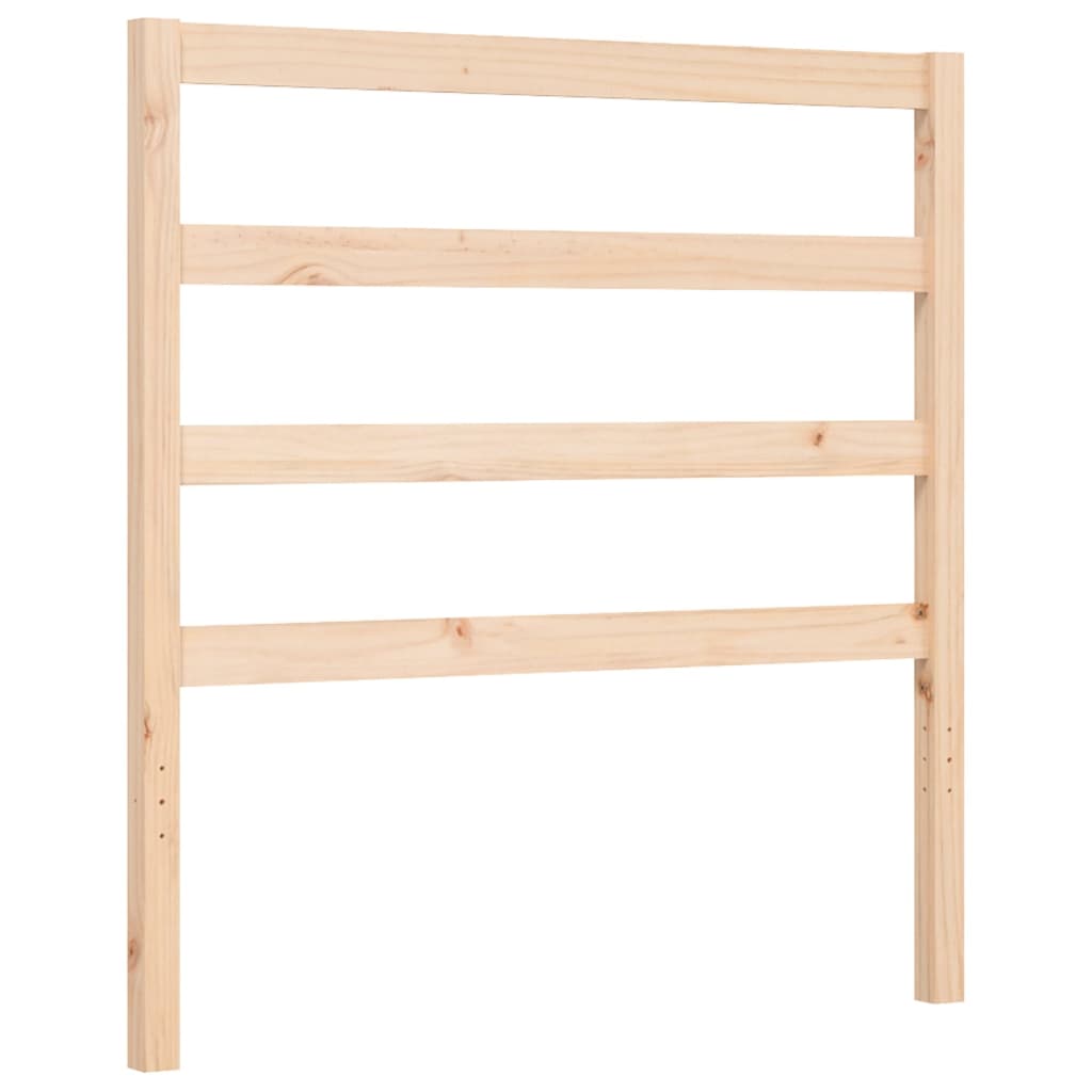 Bed Frame without Mattress 90x190 cm Single Solid Wood Pine