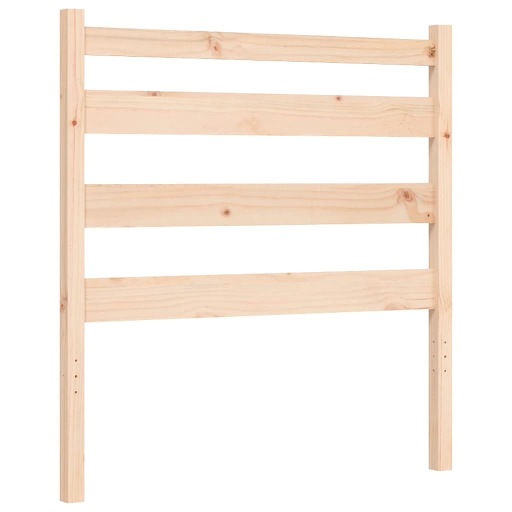 Bed Frame without Mattress 90x190 cm Single Solid Wood Pine