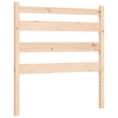 Bed Frame without Mattress 90x190 cm Single Solid Wood Pine