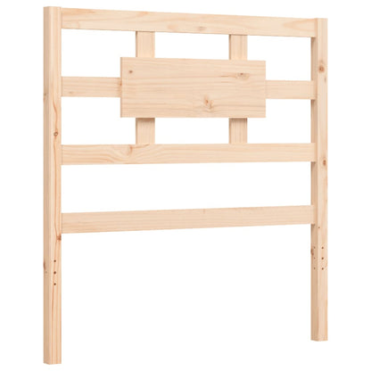 Bed Frame without Mattress Small Single Solid Wood Pine