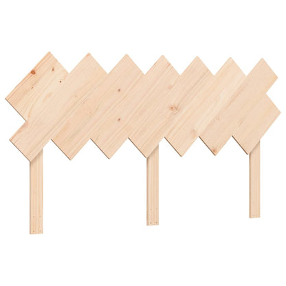 Bed Frame without Mattress 140x190 cm Solid Wood Pine