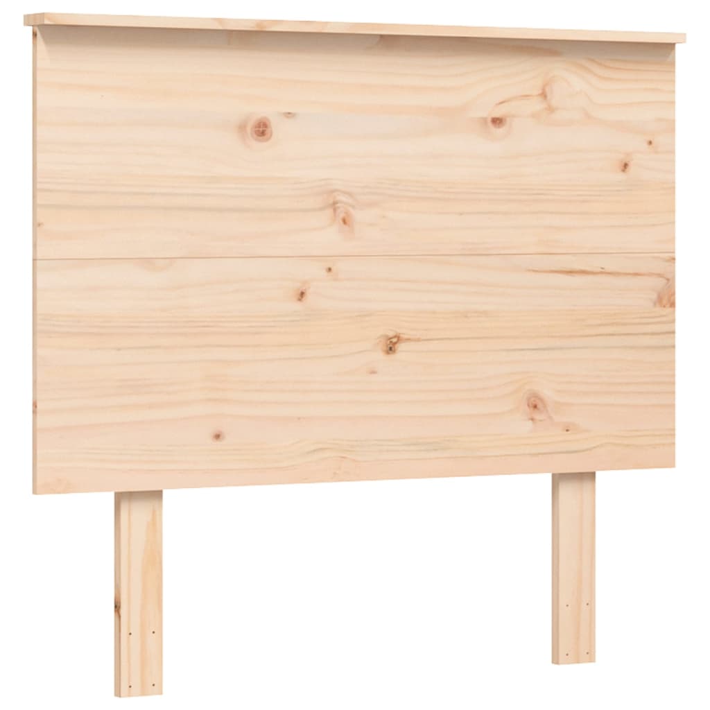 Bed Frame without Mattress 100x200 cm Solid Wood Pine