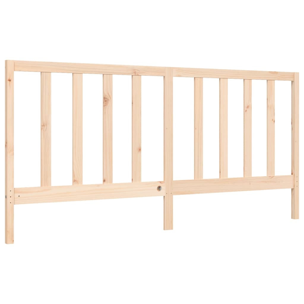 Bed Frame without Mattress Super King Size Solid Wood Pine