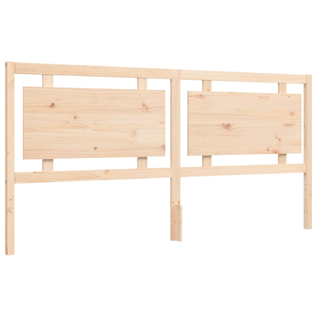 Bed Frame without Mattress Super King Size Solid Wood