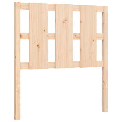 Bed Frame without Mattress Small Single Solid Wood