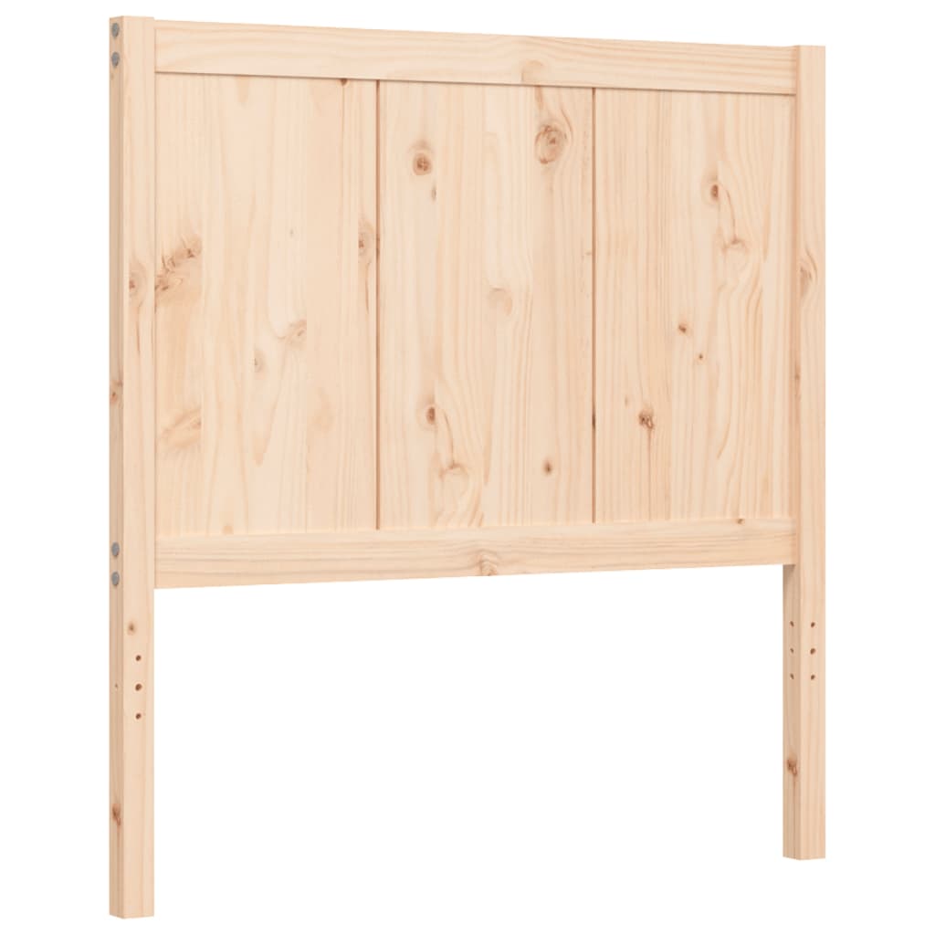 Bed Frame without Mattress Small Single Solid Wood