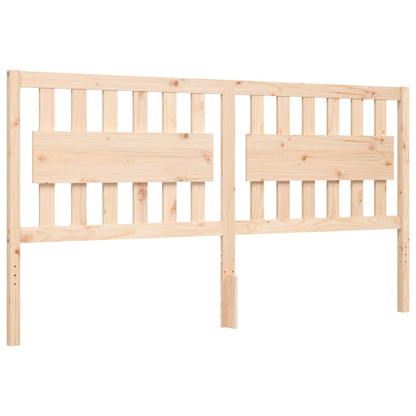 Bed Frame without Mattress Super King Size Solid Wood